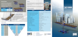 Masztowe platformy robocze Mastclimber Solutions AC-13000