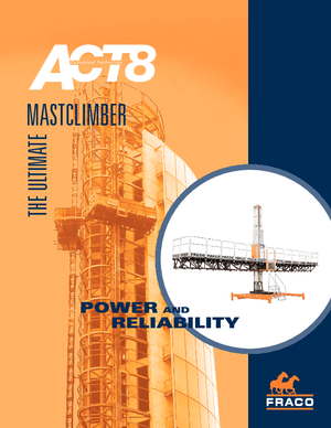 Masztowe platformy robocze Fraco ACT-8