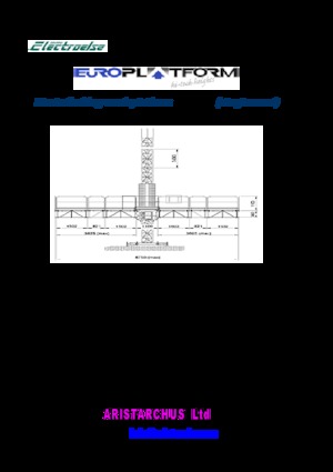 Masztowe platformy robocze Electroelsa EP-3125