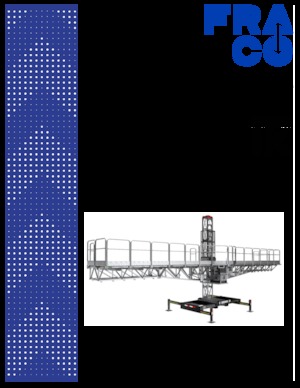 Masztowe platformy robocze Fraco FRSM 20K