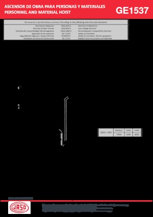 Wciągniki i wciągarki przemysłowe Jaso GEI1537