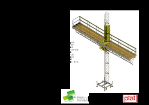 Masztowe platformy robocze Piat P 3000 S CE