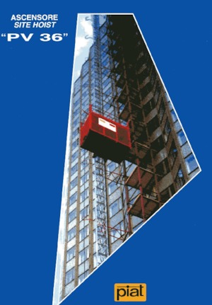 Wciągniki i wciągarki przemysłowe Piat PV 36/2000