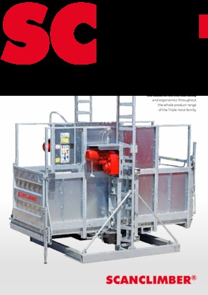 Wciągniki i wciągarki przemysłowe Scanclimber SC20M