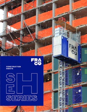 Masztowe platformy robocze Fraco SEH 6000