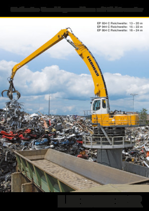 Koparki do prac przeładunkowych Liebherr EP 934 C Litronic
