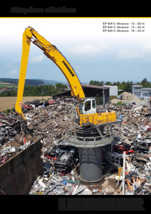 Koparki do prac przeładunkowych Liebherr EP 934 C Litronic