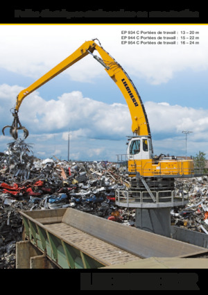 Koparki do prac przeładunkowych Liebherr EP 934 C Litronic