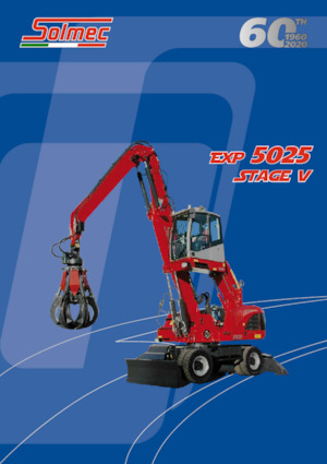 Koparki do prac przeładunkowych Solmec EXP 5025