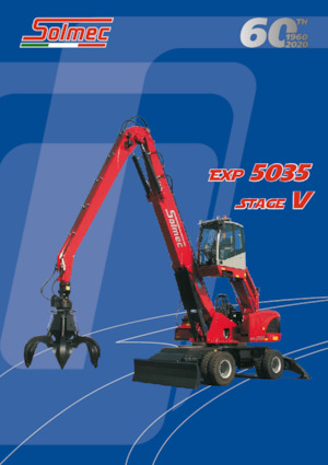 Koparki do prac przeładunkowych Solmec EXP 5035