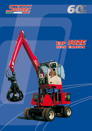 Koparki do prac przeładunkowych Solmec EXP 50ZE