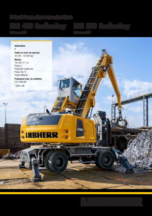 Koparki do prac przeładunkowych Liebherr LH 40 C Industry Litronic