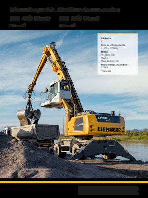 Koparki do prac przeładunkowych Liebherr LH 40 M Port Litronic