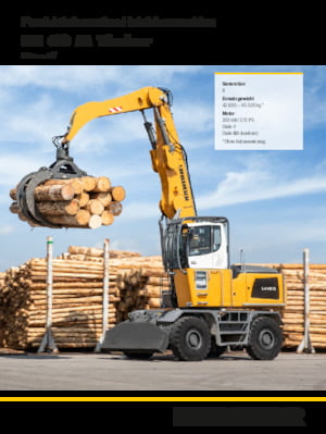 Koparki do prac przeładunkowych Liebherr LH 60 M Timber Litronic