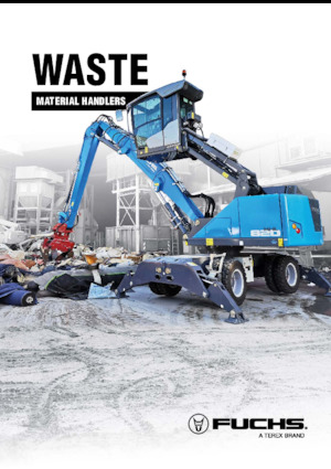 Koparki do prac przeładunkowych Terex-Fuchs MHL320 F