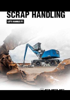 Koparki do prac przeładunkowych Terex-Fuchs MHL350 F