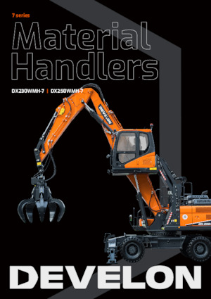Koparki do prac przeładunkowych Develon DX250WMH-7 