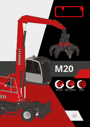 Koparki do prac przeładunkowych Minelli M20