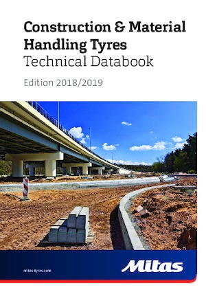 Opony i koła do maszyn do transportu materiałów Mitas 250/75 - 12 FL-08 152 A5