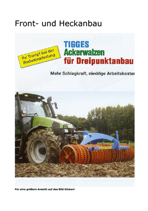 Walce łąkowe i polowe Tigges DF 6-260 CRA