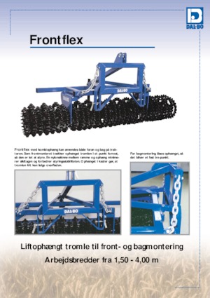 Walce łąkowe i polowe DAL-BO FrontFlex 400