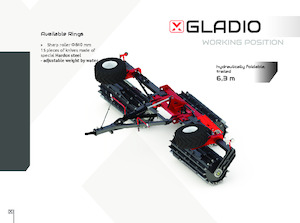 Walce łąkowe i polowe Expom® Gladio 6.3