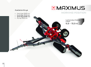 Walce łąkowe i polowe Expom® Maximus 15.3