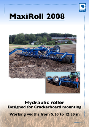 Walce łąkowe i polowe DAL-BO MaxiRoll 760