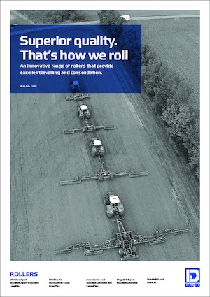 Walce łąkowe i polowe DAL-BO MaxiRoll 1230 HD