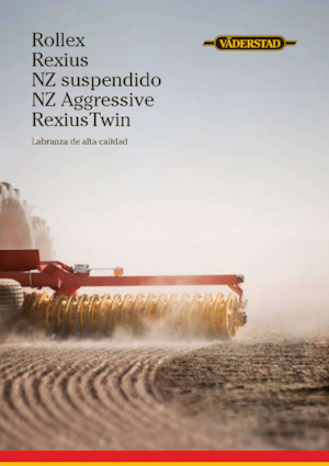 Walce łąkowe i polowe Väderstad Rexius T 830