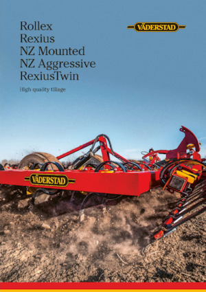 Walce łąkowe i polowe Väderstad Rexius T 830
