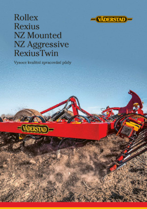 Walce łąkowe i polowe Väderstad Rexius 1230