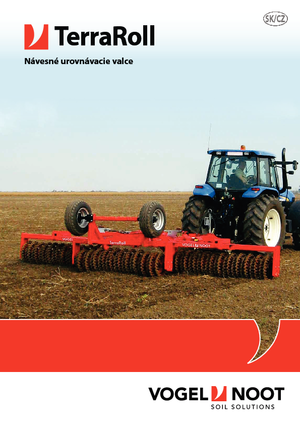 Walce łąkowe i polowe Vogel & Noot TerraRoll 850