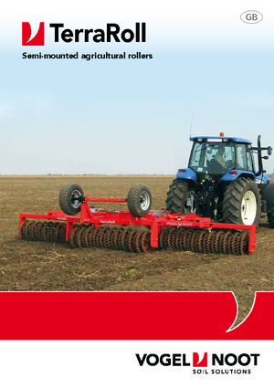 Walce łąkowe i polowe Vogel & Noot TerraRoll 850