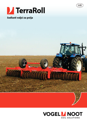 Walce łąkowe i polowe Vogel & Noot TerraRoll 850