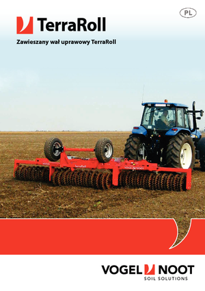 Walce łąkowe i polowe Vogel & Noot TerraRoll 850