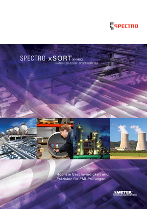 Analizatory metali Spectro SPECTRO xSORT