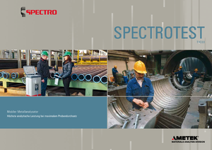 Analizatory metali Spectro SPECTROTEST