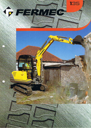 Minikoparki Terex-Fermec 135