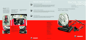 Minikoparki Neuson 1503