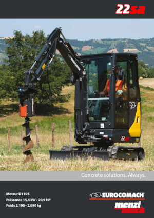 Minikoparki Eurocomach 22sa