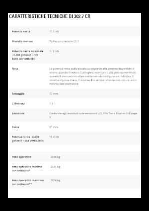 Minikoparki Caterpillar 302.7 CR