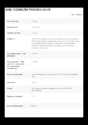 Minikoparki Caterpillar 303 CR