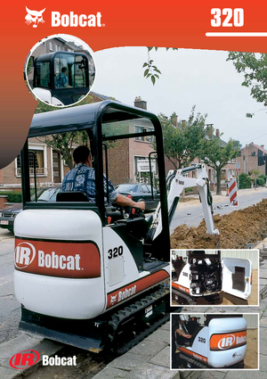 Minikoparki Bobcat 320 D