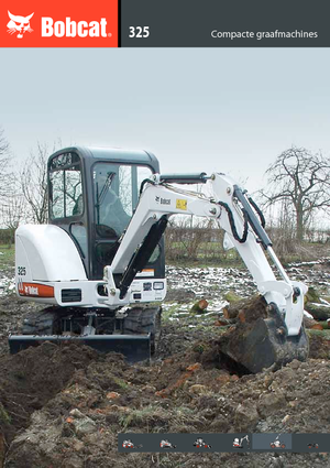 Minikoparki Bobcat 325 G