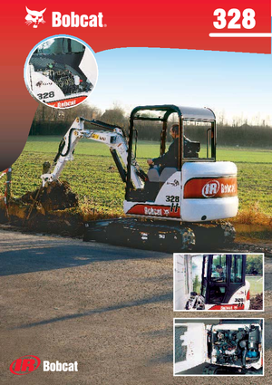 Minikoparki Bobcat 328 D