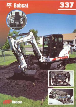 Minikoparki Bobcat 337 D