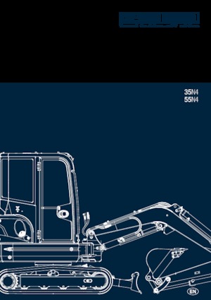 Minikoparki Kato 55N4