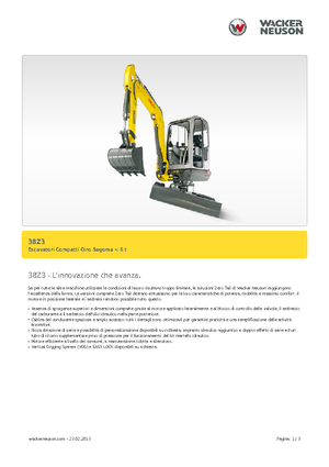Minikoparki Wacker Neuson 38 Z 3