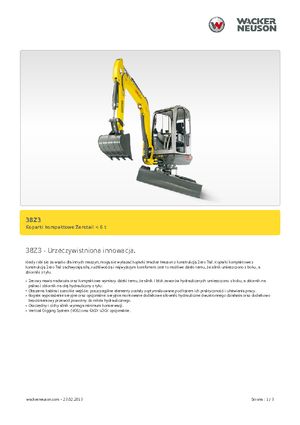 Minikoparki Wacker Neuson 38 Z 3